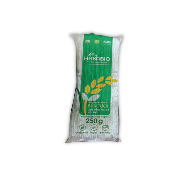 Bún Tươi Gạo Trắng Sấy Khô