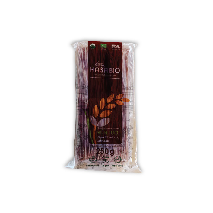 Bún Tươi Gạo Lứt Hữu Cơ Sấy Khô